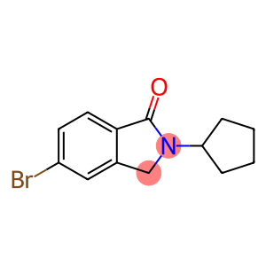 5-溴-2-环戊基异吲哚啉-1-酮