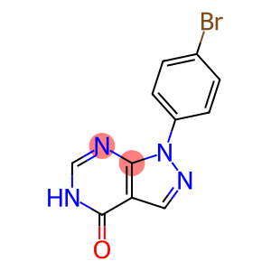 1-(4-Bromophenyl)-1,5-dihydro-4H-pyrazolo[3,4-d]pyrimidin-4-one