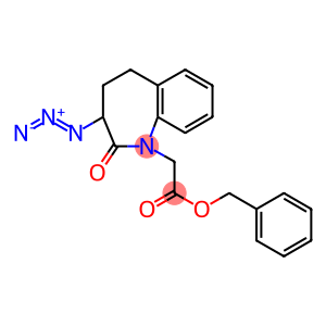 1H-1-Benzazepine-1-acetic acid, 3-azido-2,3,4,5-tetrahydro-2-oxo-, phenylmethyl ester