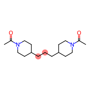 1,1'-[Propane-1,3-diylbis(piperidine-4,1-diyl)]bis(ethanone)