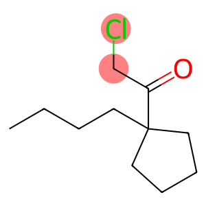 Ethanone, 1-(1-butylcyclopentyl)-2-chloro- (9CI)