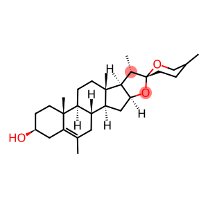 Spirost-5-en-3-ol, 6-methyl-, (3β,25R)-