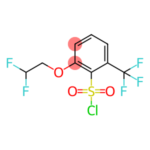 2-(2,2-DIFLUOROETHOXY)-6-(TRIFLUOROMETHYL)BENZENE-1-SULFONYL