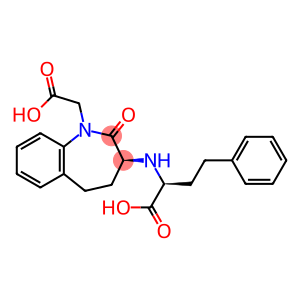 (3S)-3-[[(S)-1-Carboxy-3-phenylpropyl]amino]-2,3,4,5-tetrahydro-2-oxo-1H-1-benzazepine-1-acetic acid