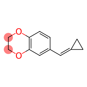 1,4-Benzodioxin,  6-(cyclopropylidenemethyl)-2,3-dihydro-