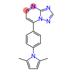 7-[4-(2,5-DIMETHYL-1H-PYRROL-1-YL)PHENYL][1,2,4]TRIAZOLO[1,5-A]PYRIMIDINE