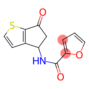 N-(6-OXO-5,6-DIHYDRO-4H-CYCLOPENTA[B]THIOPHEN-4-YL)-2-FURAMIDE