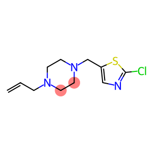 1-ALLYL-4-[(2-CHLORO-1,3-THIAZOL-5-YL)METHYL]PIPERAZINE