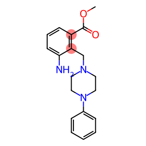 METHYL 3-AMINO-2-[(4-PHENYLPIPERAZINO)METHYL]BENZENECARBOXYLATE