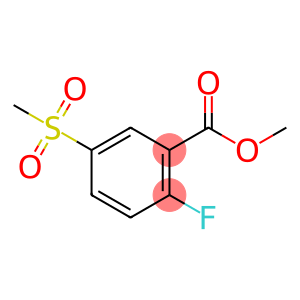 2-Fluoro-5-methanesulfonyl-benzoic acid methyl ester