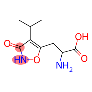 5-Isoxazolepropanoic  acid,  -alpha--amino-2,3-dihydro-4-(1-methylethyl)-3-oxo-