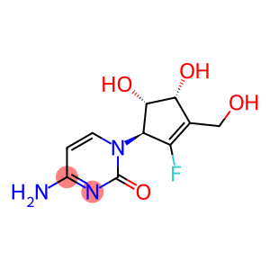 4-Amino-1-[(1S,4R,5S)-2-fluoro-4,5-dihydroxy-3-(hydroxymethyl)-2-cyclopenten-1-yl]-2(1H)-pyrimidinone