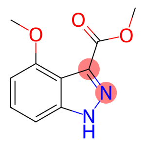 1H-Indazole-3-carboxylicacid, 4-methoxy-, methyl ester