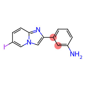 3-(6-IODO-IMIDAZO[1,2-A]PYRIDIN-2-YL)-PHENYLAMINE