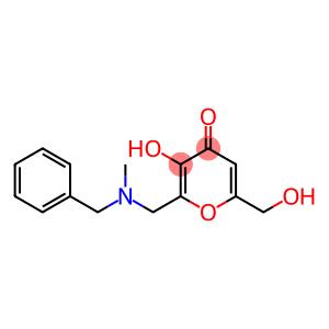 2-([BENZYL(METHYL)AMINO]METHYL)-3-HYDROXY-6-(HYDROXYMETHYL)-4H-PYRAN-4-ONE