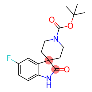 5-FLUORO-1,2-DIHYDRO-2-OXO-SPIRO[3H-INDOLE-3,4'-PIPERIDINE]-1'-CARBOXYLIC ACID 1,1-DIMETHYLETHYL ESTER