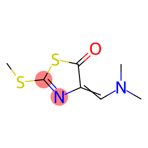 4-[(E)-(DIMETHYLAMINO)METHYLIDENE]-2-T(METHYLSULFANYL)-1,3-THIAZOL-5-(4H)ONE