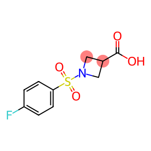 3-Azetidinecarboxylic acid, 1-[(4-fluorophenyl)sulfonyl]-