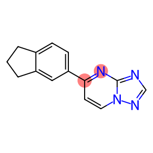 5-(2,3-DIHYDRO-1H-INDEN-5-YL)[1,2,4]TRIAZOLO[1,5-A]PYRIMIDINE