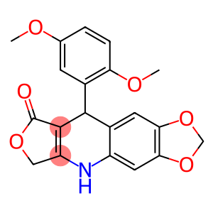 9-(2,5-DIMETHOXYPHENYL)-6,9-DIHYDRO[1,3]DIOXOLO[4,5-G]FURO[3,4-B]QUINOLIN-8(5H)-ONE