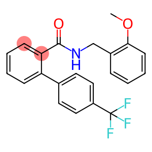 N-(2-METHOXYBENZYL)-4'-(TRIFLUOROMETHYL)[1,1'-BIPHENYL]-2-CARBOXAMIDE
