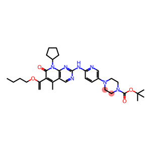 tert-butyl 4-(6-(8-cyclopentyl-5-Methyl-7-oxo-6-(1-propoxyvinyl)-7,8-dihydropyrido[2,3-d]pyriMidin-2