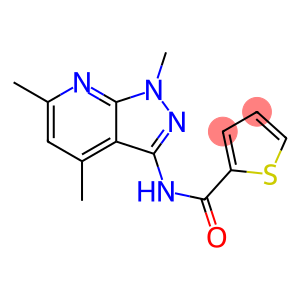 N-(1,4,6-TRIMETHYL-1H-PYRAZOLO[3,4-B]PYRIDIN-3-YL)-2-THIOPHENECARBOXAMIDE