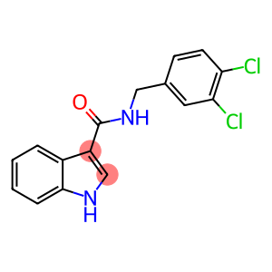 N-(3,4-DICHLOROBENZYL)-1H-INDOLE-3-CARBOXAMIDE