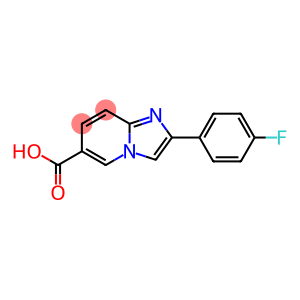 2-(4-fluorophenyl)imidazo[2,1-f]pyridine-6-carboxylic acid