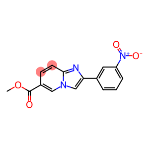 METHYL 2-(3-NITROPHENYL)IMIDAZO[1,2-A]PYRIDINE-6-CARBOXYLATE