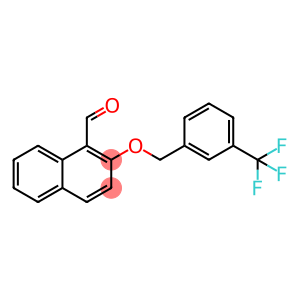 1-Naphthalenecarboxaldehyde, 2-[[3-(trifluoromethyl)phenyl]methoxy]-