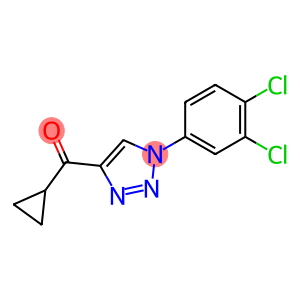 CYCLOPROPYL[1-(3,4-DICHLOROPHENYL)-1H-1,2,3-TRIAZOL-4-YL]METHANONE