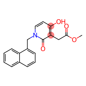 METHYL 2-[4-HYDROXY-1-(1-NAPHTHYLMETHYL)-2-OXO-1,2-DIHYDRO-3-PYRIDINYL]ACETATE