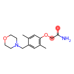 2-{2,5-dimethyl-4-[(morpholin-4-yl)methyl]phenoxy}acetamide