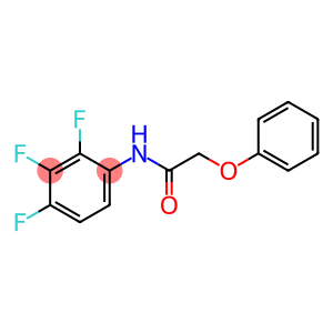 2-phenoxy-N-(2,3,4-trifluorophenyl)acetamide