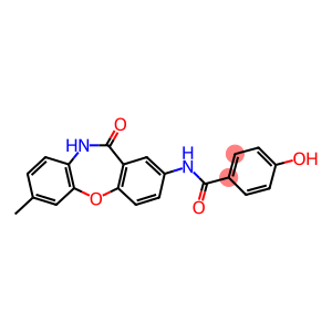 4-hydroxy-N-(7-methyl-11-oxo-10,11-dihydrodibenzo[b,f][1,4]oxazepin-2-yl)benzenecarboxamide