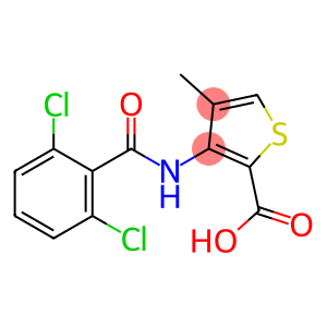 3-[(2,6-dichlorobenzoyl)amino]-4-methyl-2-thiophenecarboxylic acid