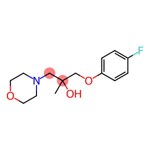 4-Morpholineethanol, α-[(4-fluorophenoxy)methyl]-α-methyl-