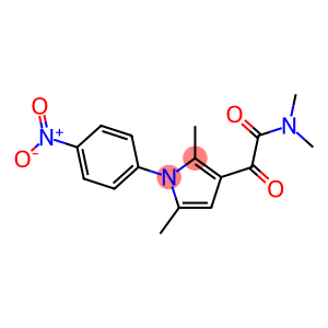 2-[2,5-dimethyl-1-(4-nitrophenyl)-1H-pyrrol-3-yl]-N,N-dimethyl-2-oxoacetamide