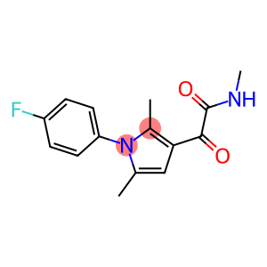 2-[1-(4-fluorophenyl)-2,5-dimethyl-1H-pyrrol-3-yl]-N-methyl-2-oxoacetamide