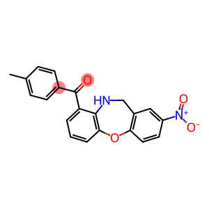 (4-methylphenyl)(2-nitro-10,11-dihydrodibenzo[b,f][1,4]oxazepin-9-yl)methanone