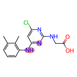 N-[4-Chloro-6-[(2,3-dimethylphenyl)amino]pyrimidin-2-yl]glycine