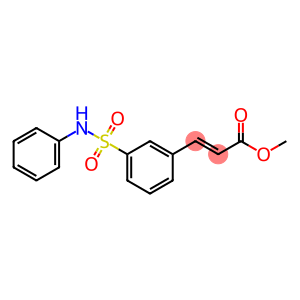 2-Propenoic acid, 3-[3-[(phenylaMino)sulfonyl]phenyl]-, Methyl ester, (2E)-