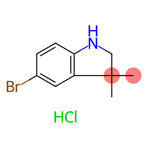 1H-Indole, 5-bromo-2,3-dihydro-3,3-dimethyl-, hydrochloride