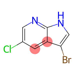 3-溴-5-氯-1H-吡咯并[2,3-b]吡啶