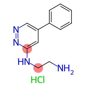 1,2-Ethanediamine, N1-(5-phenyl-3-pyridazinyl)-, hydrochloride (1:2)