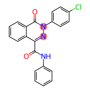 3-(4-chlorophenyl)-4-oxo-N-phenyl-3,4-dihydrophthalazine-1-carboxamide