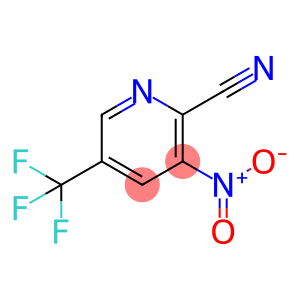 5-trifluoromethyl-3-nitropyridine-2-carbonitrile