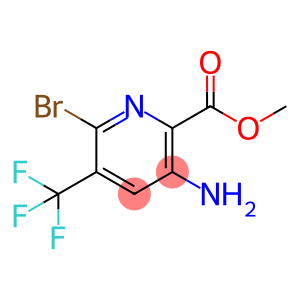 3-Amino-6-bromo-5-trifluoromethyl-pyridine-2-carboxylic acid methyl ester