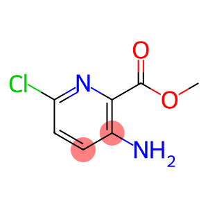 2-Pyridinecarboxylic acid, 3-amino-6-chloro-, methyl ester